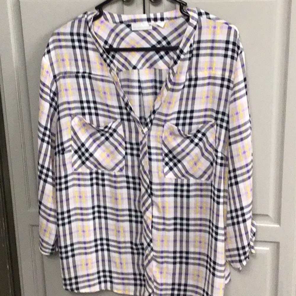 Buttondown blouse, like new